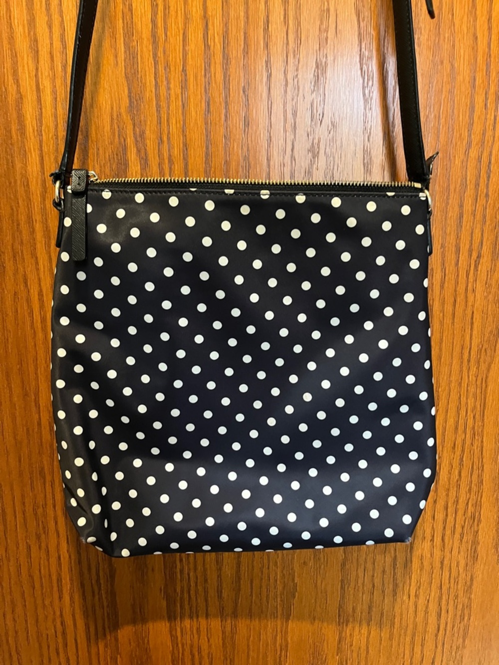 kate spade Black and White Polka Dot Crossbody Bag - Picture 5 of 10